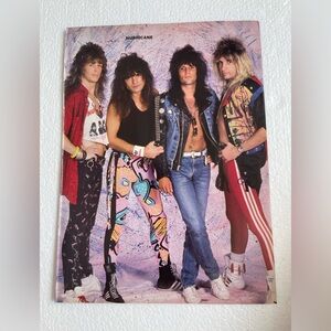 Hurricane Band Pinup with Colorful Outfits